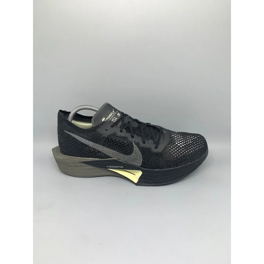 Nike Zoom X Vaporfly 3 Black‎ Knit Running Shoes HV6351-001 Men's Sz 15 New!